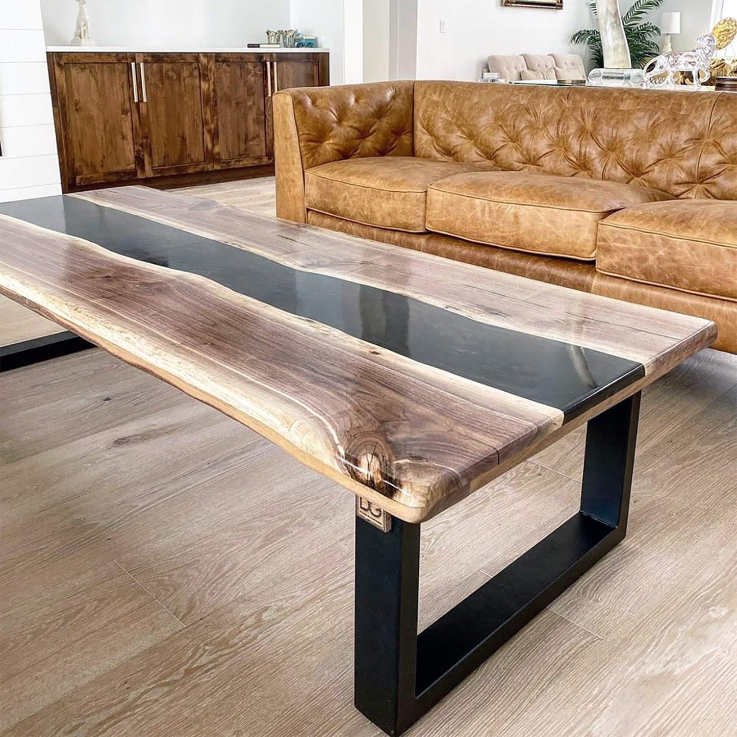 TotalBoat Thickset finished river table