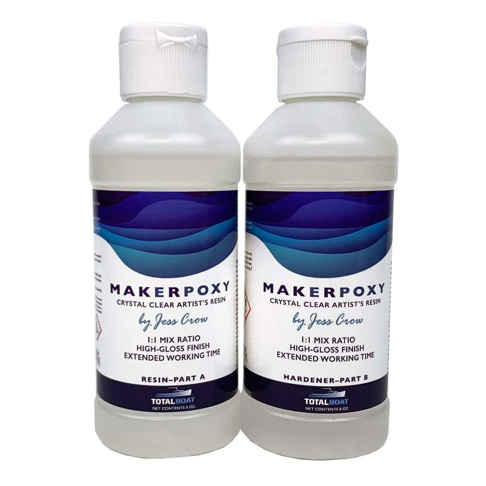 MakerPoxy Crystal Clear Artist’s Resin by Jess Crow - pint
