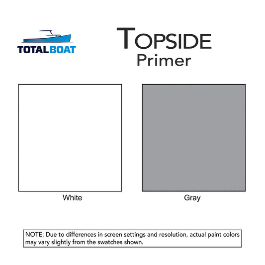 TotalBoat Topside Primer Color Chart