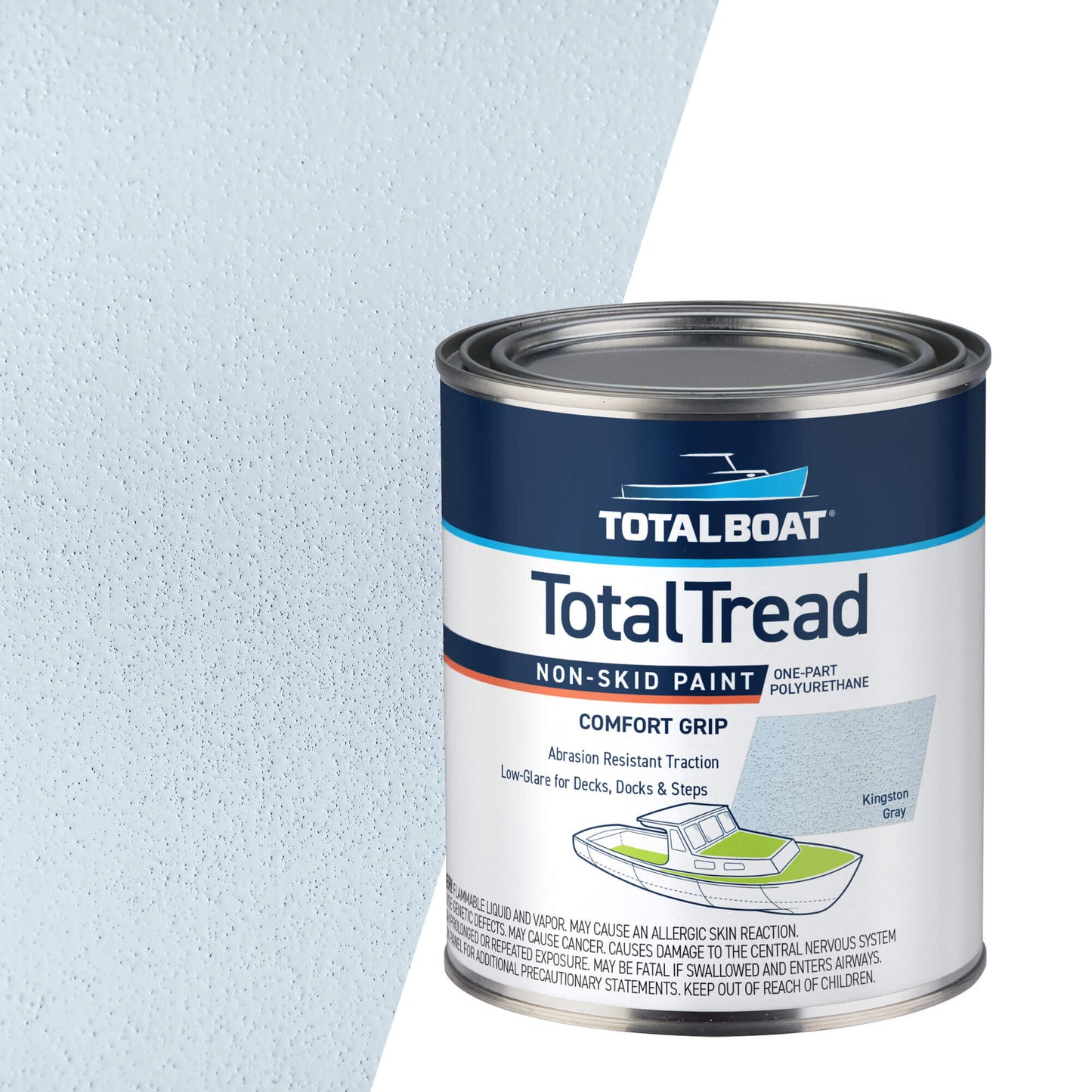TotalBoat TotalTread Kingston Gray Swatch
