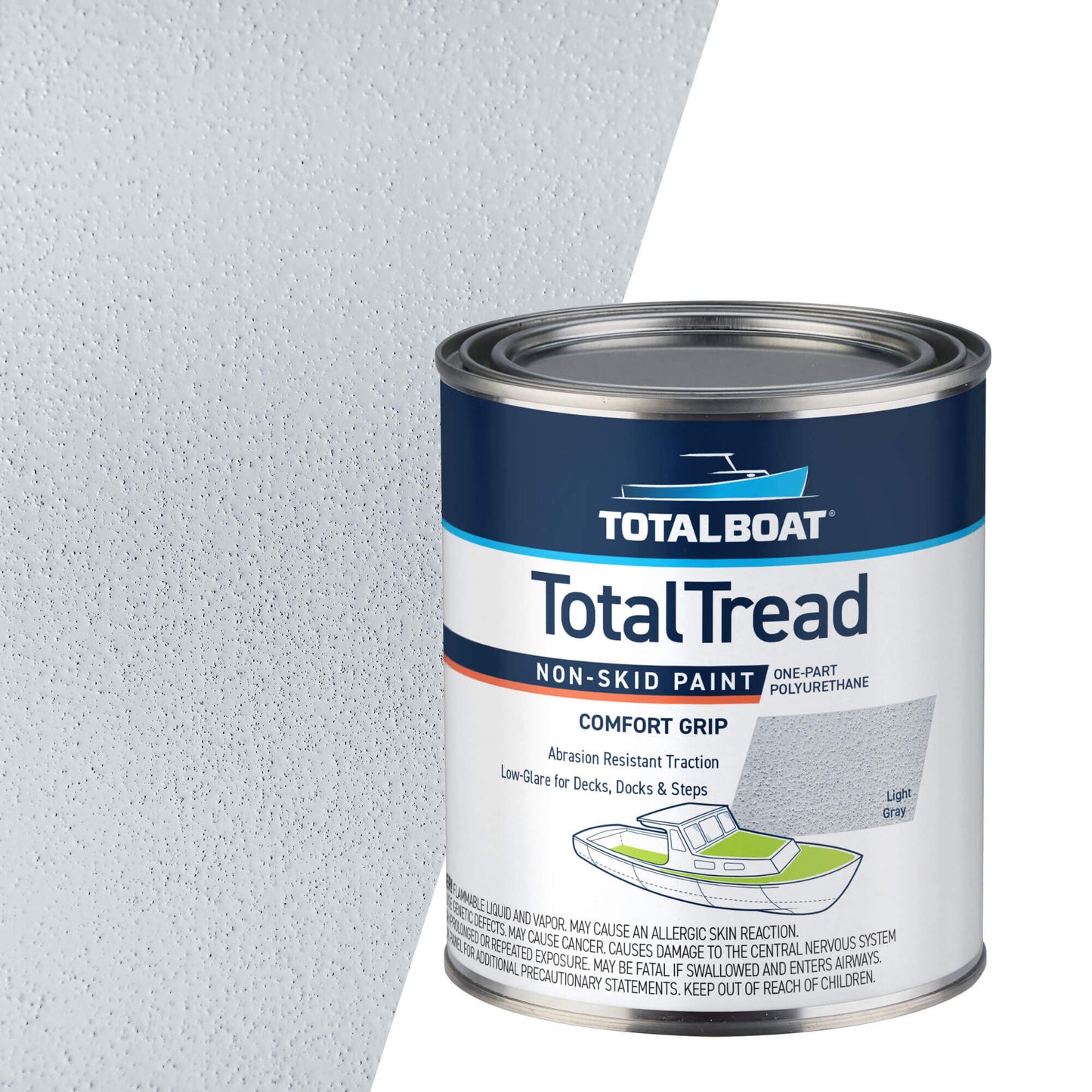 TotalBoat TotalTread Light Gray Swatch