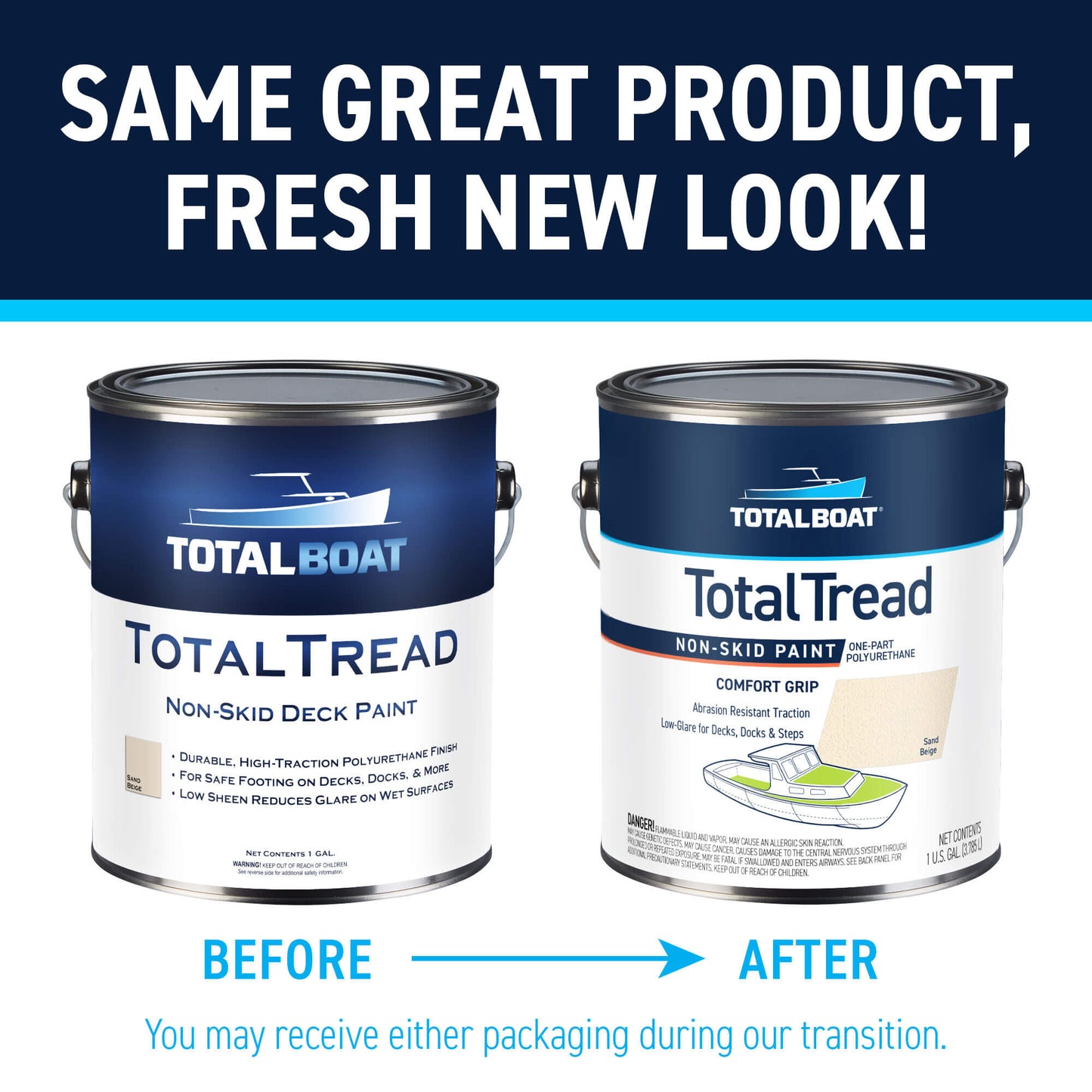 TotalBoat TotalTread - Same Great Product, Fresh New Look!